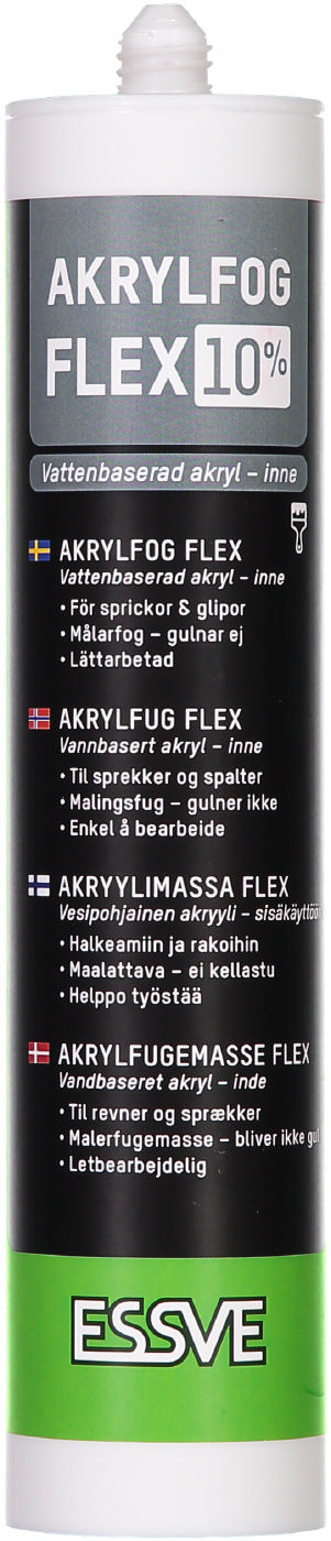 AKRYL FLEX 10% - MAALARIN SAUMAUSAINE
